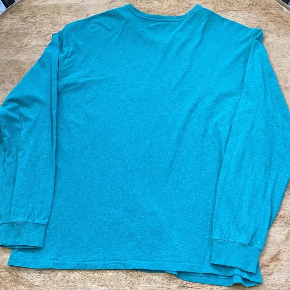 Polo by Ralph‎ Lauren Men’s XL Teal Green 100% Cotton Long Sleeve Tee